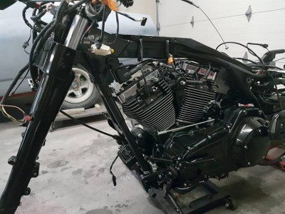 Harley Davidson Electra Glide Classic - customization by MaxArt