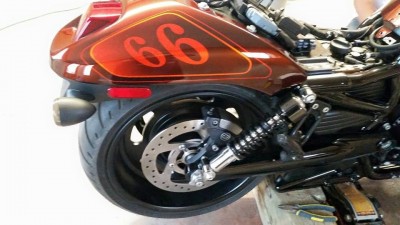 Airbrush by Maxart - Harley Davidson Night Rod 66